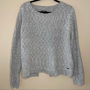 Roots grey sweater with open back